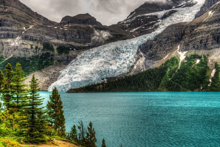 Berg Lake in BC