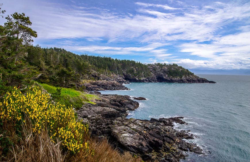 Beautiful but tough walking in the Coastal Trail