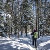 Snowshoeing at Hiawatha Highlands in Sault Ste Marie