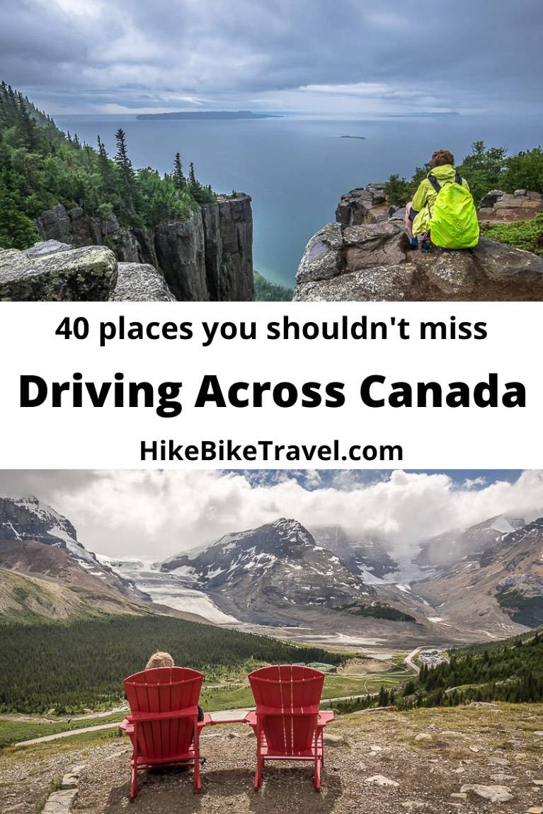 Driving across Canada - 40 places you shouldn't miss
