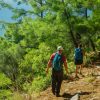 Hiking on the Lycian Way beside the Mediterranean