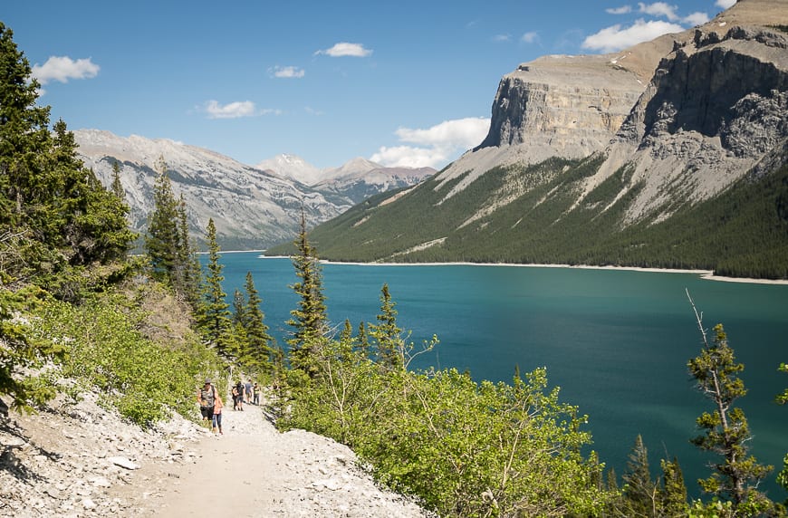 Take water on this hike