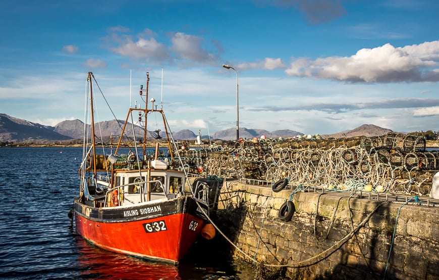  Roundstone is a delightful small town in western Ireland