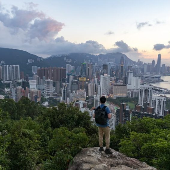 Hiking in Hong Kong rewards with the view from Lion Rock