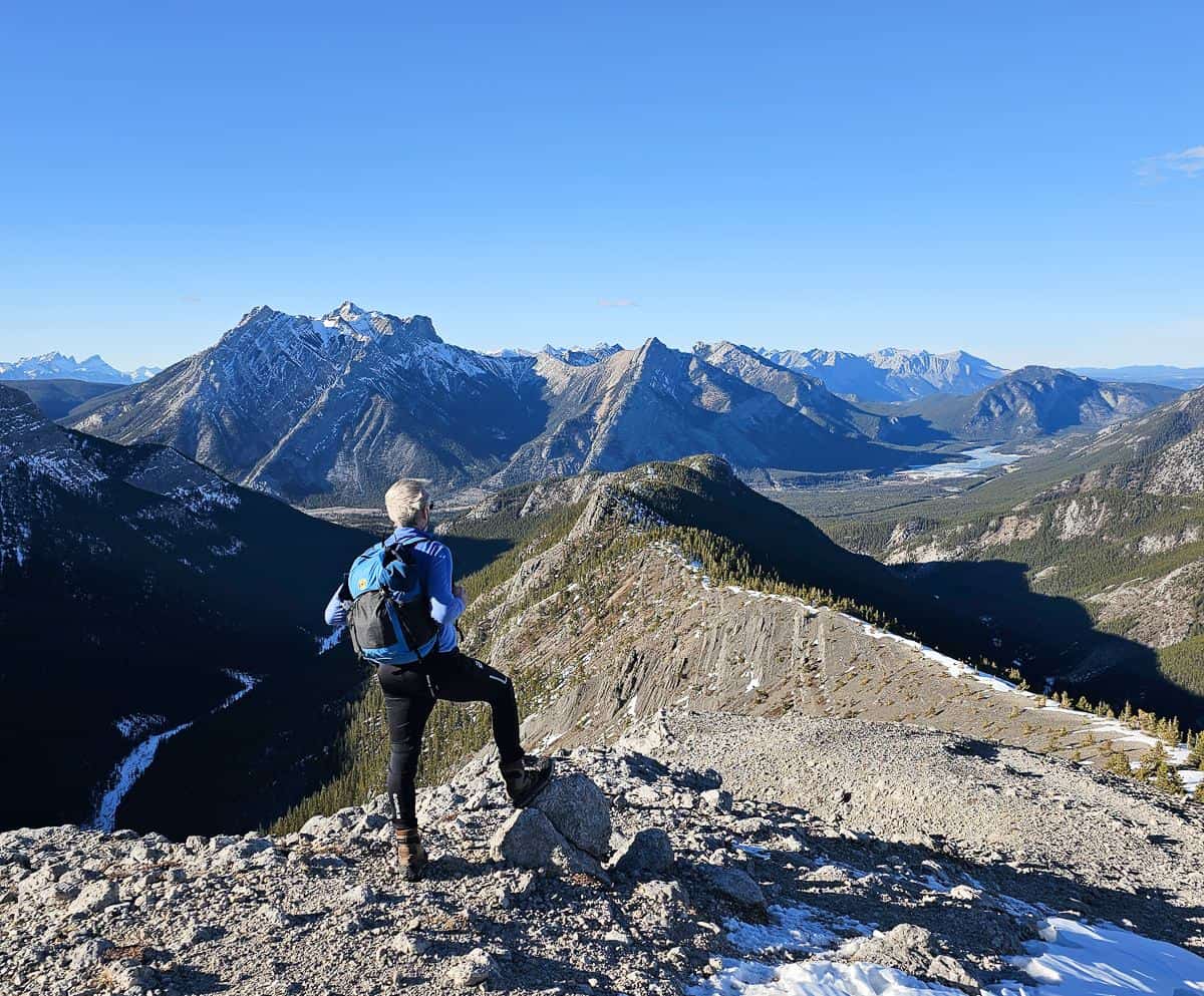 What a view from the Wasootch Trail in Kananaskis