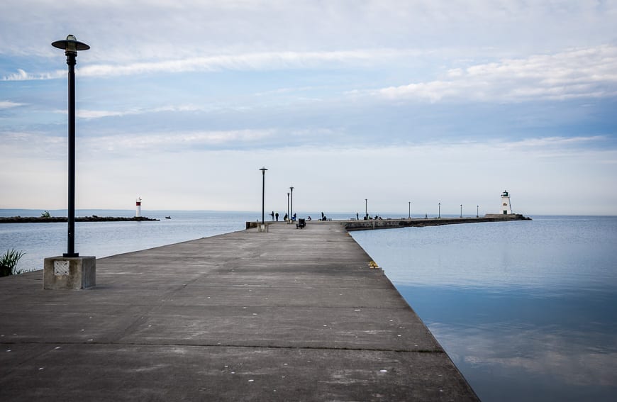 Check out the pier in Port Maitland