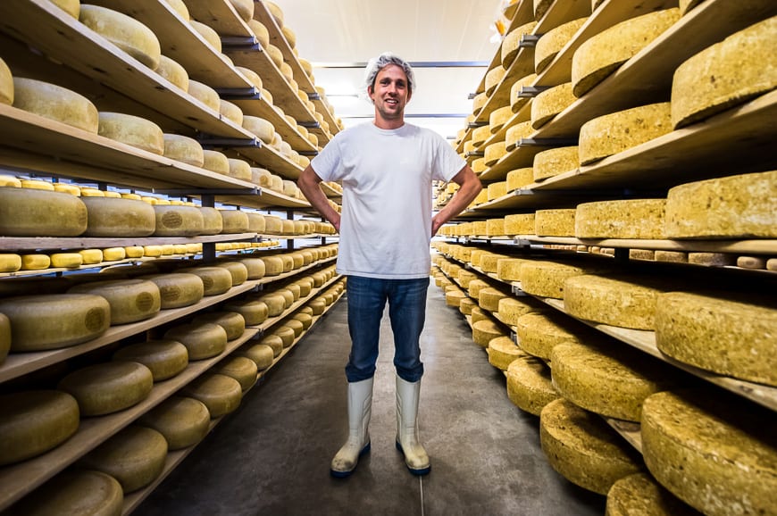 Inside Gunn's Hill Artisan Cheese