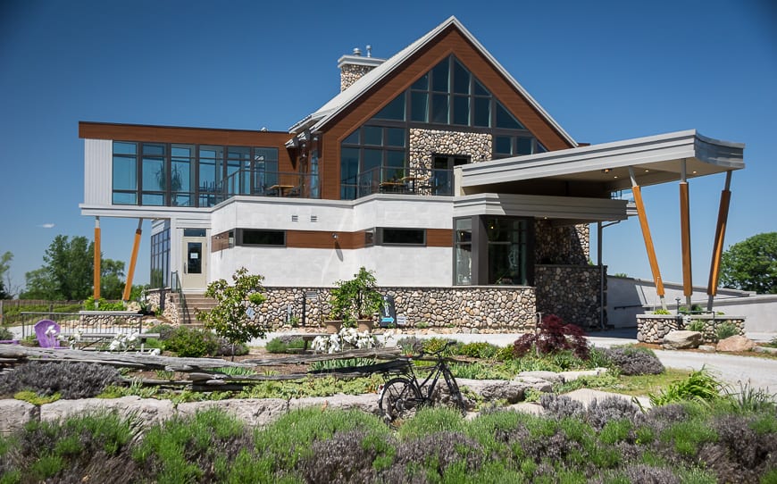  There's a lavender farm and shop attached to the 42 Degrees Estate Winery