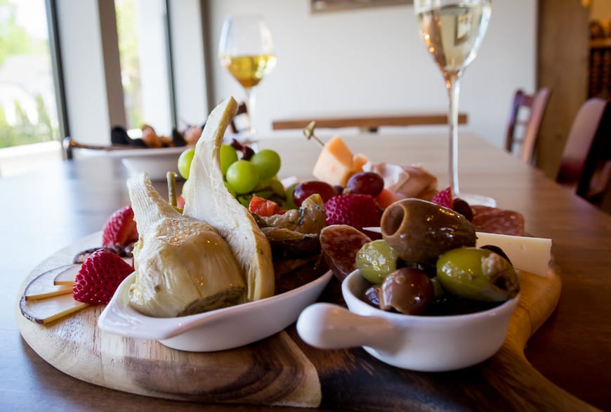 Phenomenal charcuterie plate