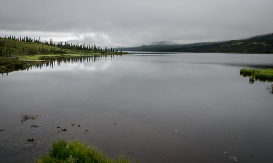 Wonder Lake - where there's a high likelihood of seeing common loons and moose