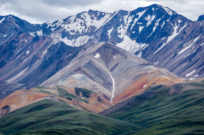 Stunning landscape at the Polychrome Lookout