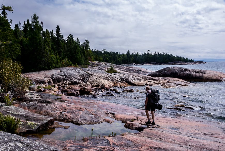 Superior trail outlet