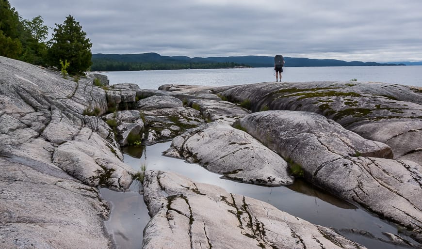 Sections of easy flat walking on these rocks that you wish lasted forever