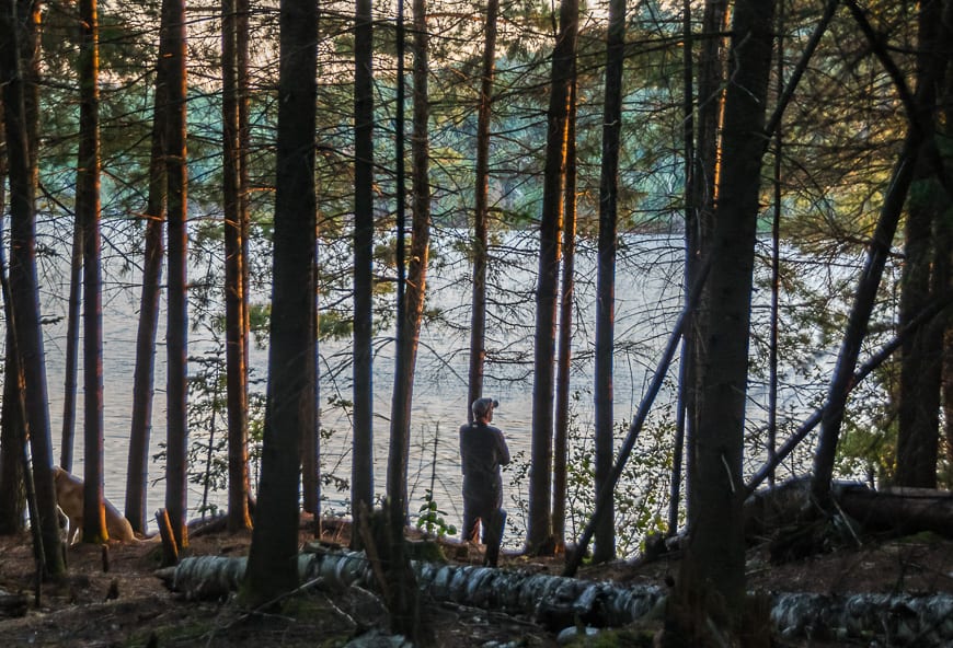 Mississagi Provincial Park is a peaceful place to ponder life