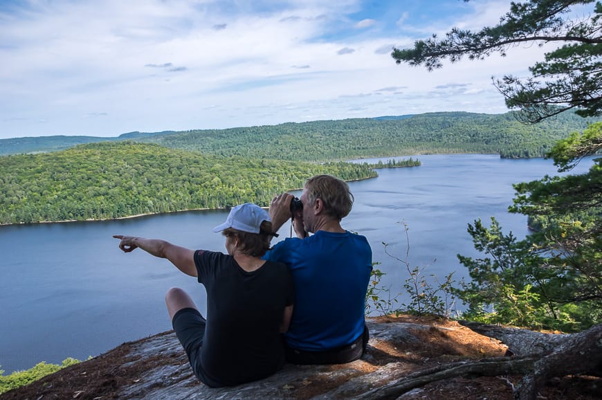  The incredible Helenbar Lake overlook - the must do hike in Mississagi Provincial Park