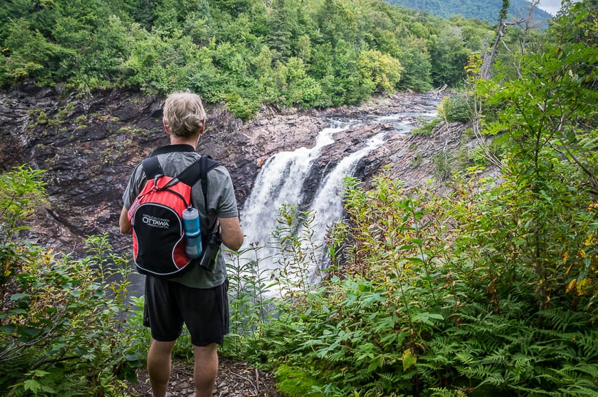 Agawa Falls from the Towab Trail