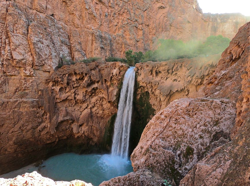 Mooney Falls from the lookout