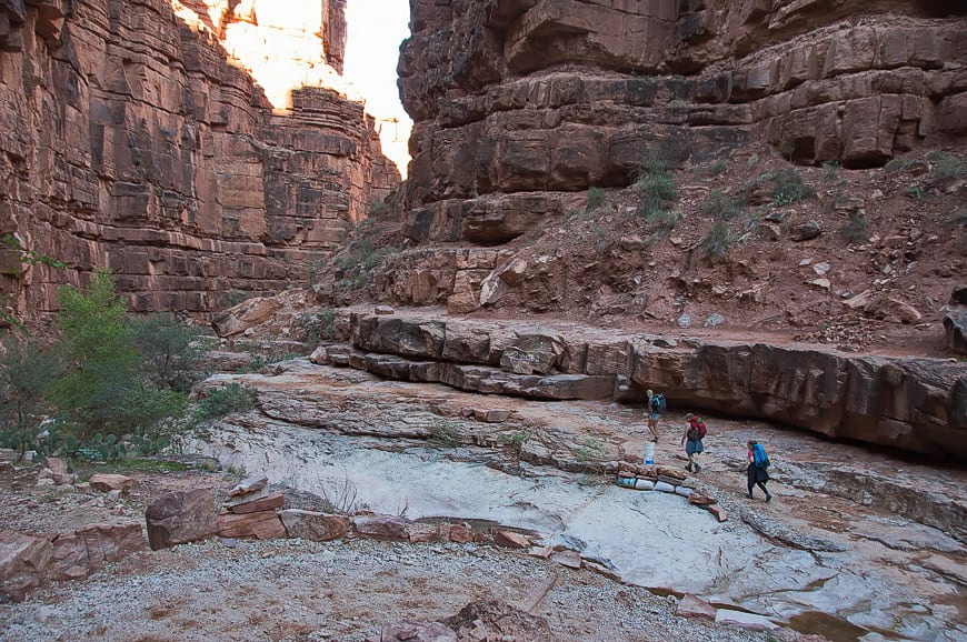 Some of my favourite type of hiking in red rock country