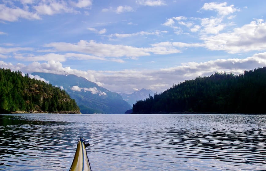 Desolation Sound is a kayaker's paradise