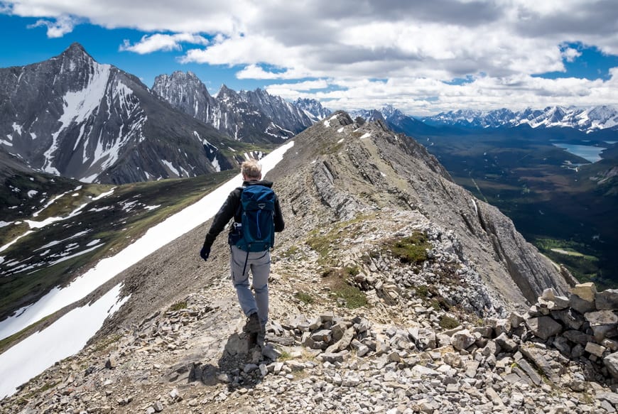 There is some scrambling to get to Opal Ridge