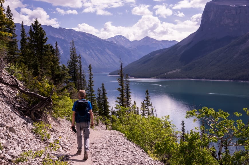 The hike to Aylmer Lookout is an excellent early season hike