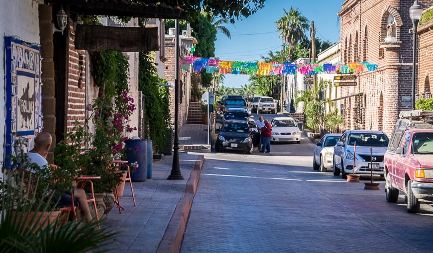 You'll find lots of galleries and charming cafes in Todos Santos Mexico