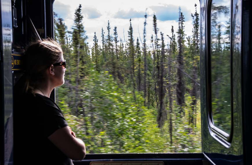 Taking the Train in Alaska: Fairbanks to Denali