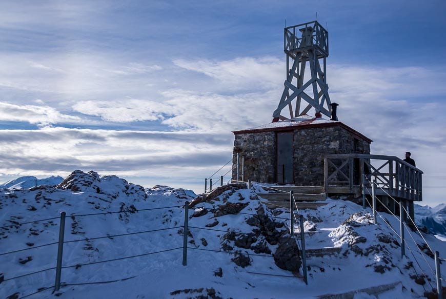 The Sulphur Mountain Cosmic Ray Station National Historic Site