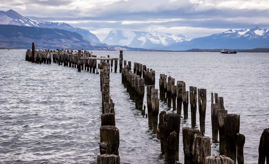 It's worth a walk along the waterfront in Puerto Natales