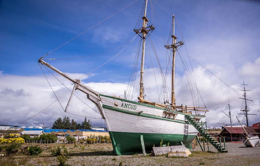 Ancud - a ship that, claimed the Strait of Magellan
