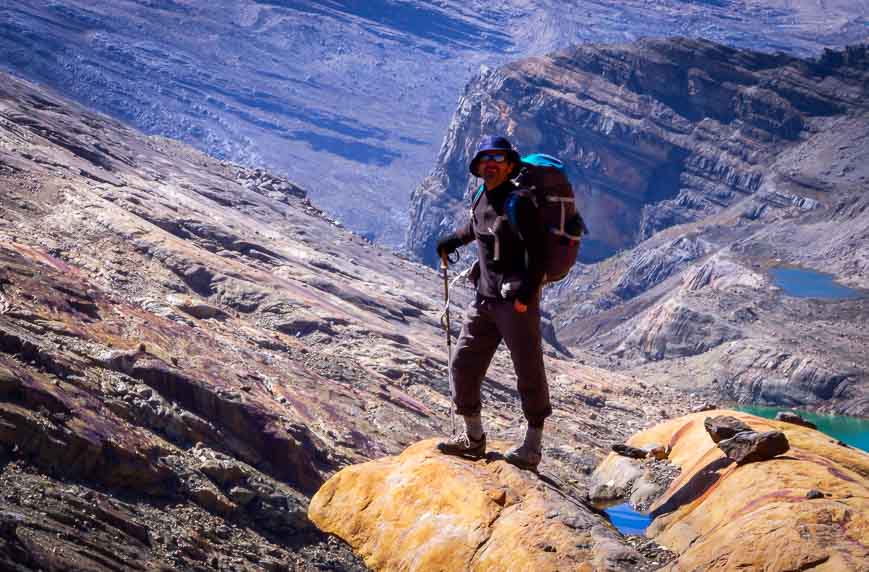 Rodrigo - our guide at the mountain pass