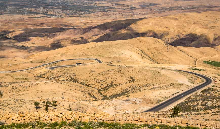 The road from Mt Nebo you see in the photo is the one we get to ride