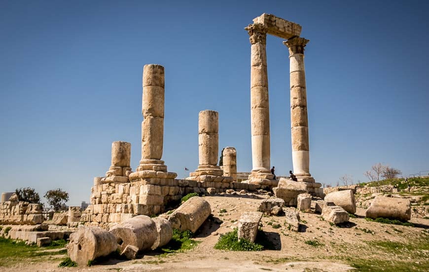 Citadel in Amman Jordan