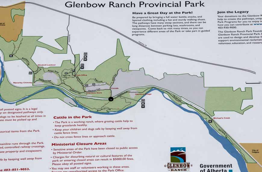 Trail map