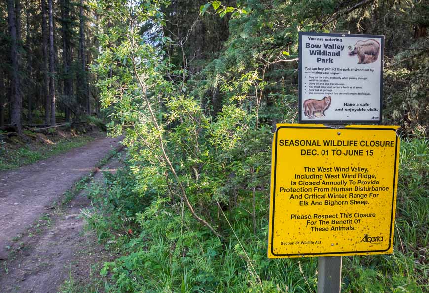 When you start seeing signs near the Wind Tower Trailhead you are almost back