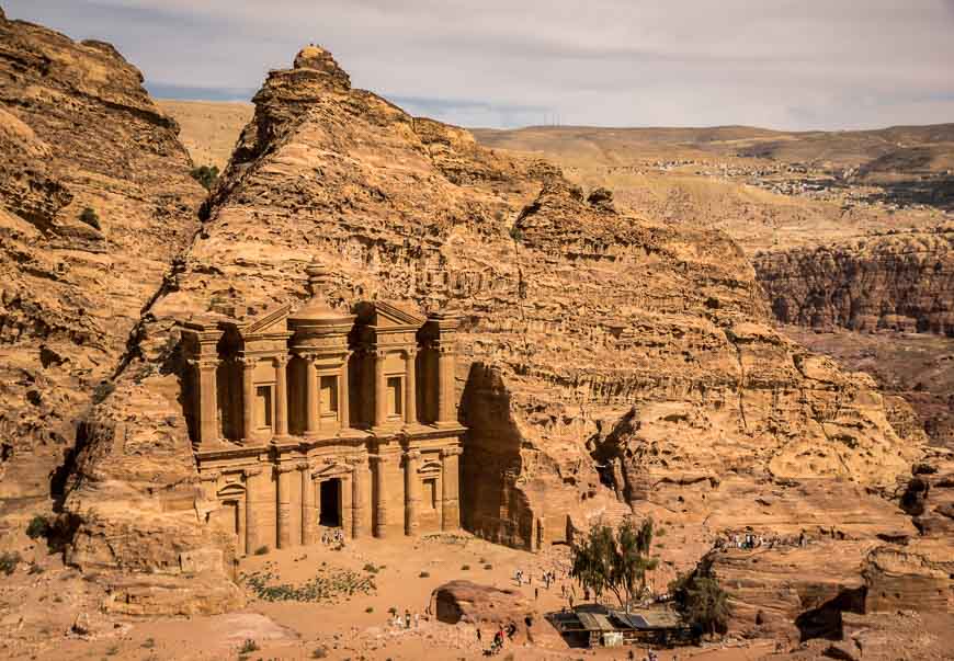 The Petra Monastery in all its glory