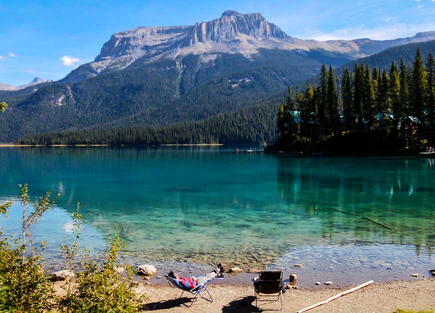 Emerald Lake in summer - one of the prettiest alternatives to Banff