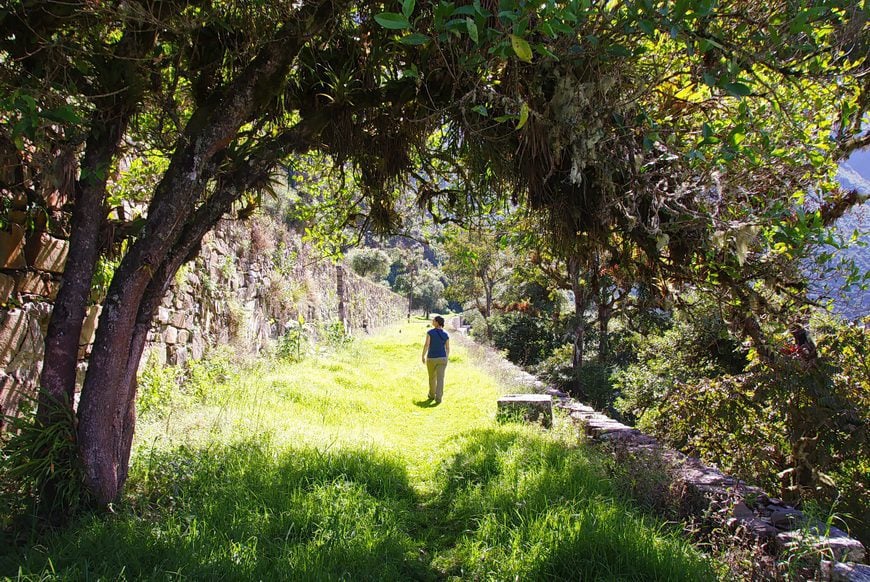 Exploring the ruins of Choquequirao