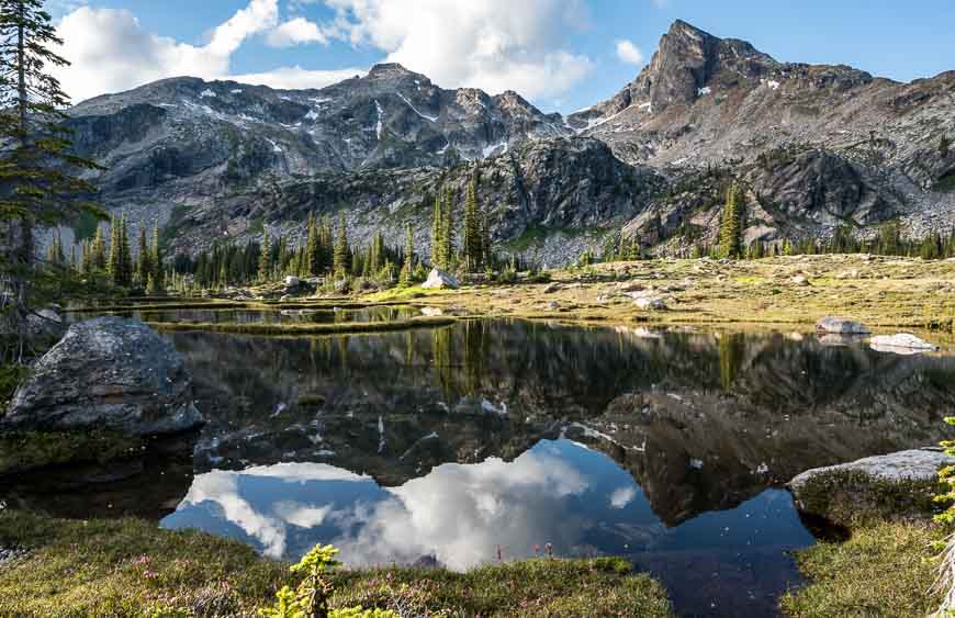 Early evening reflection in Gwillim Lakes