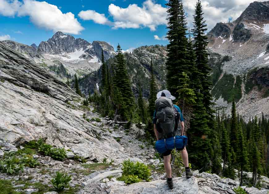 Hiking in Valhalla Provincial Park