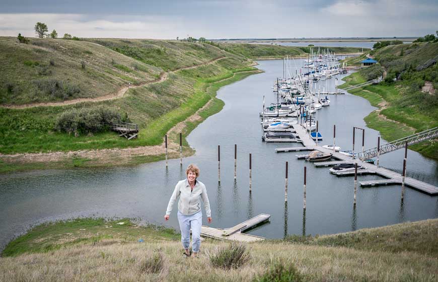 Elbow Harbour at Lake Diefenbaker