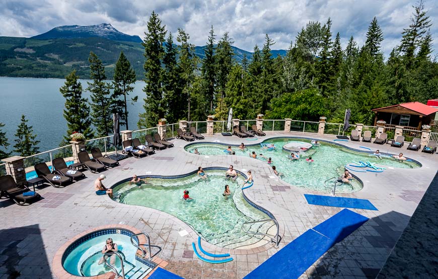 Halcyon Hot Springs near Nakusp