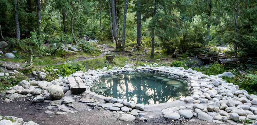 We both loved this medium sized hot spring pool
