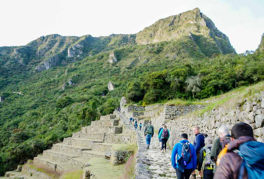 Hiking to the Sun Gate