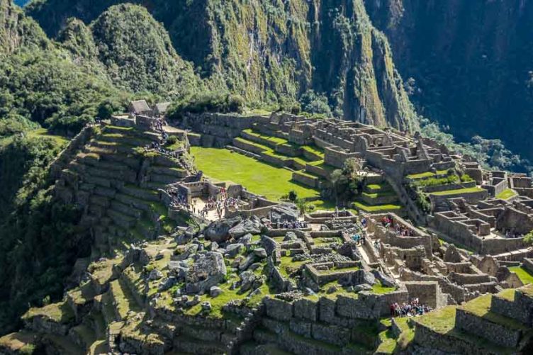 An overview of Machu Picchu