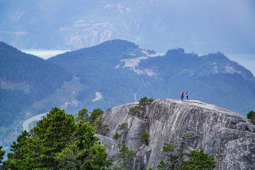 Squamish is a very popular place for mountain biking