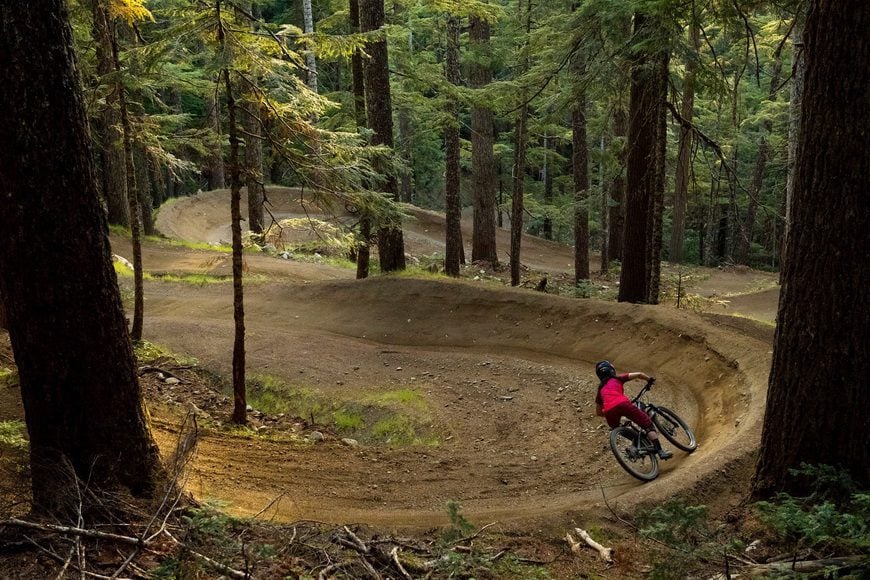 Mountain biking in Whistler