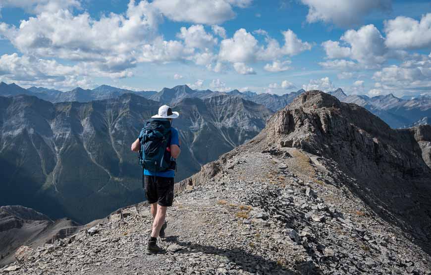 John at the start of the descent on EEOR