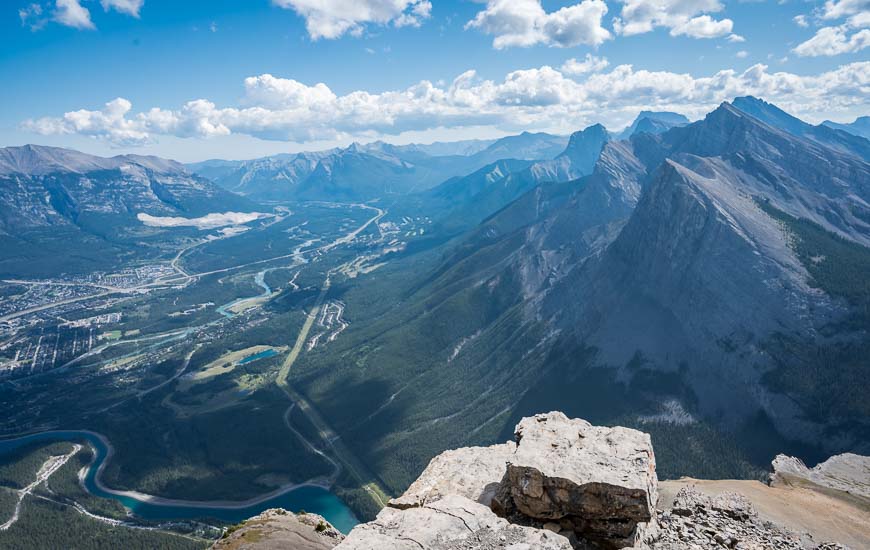 View towards Canmore from EEOR