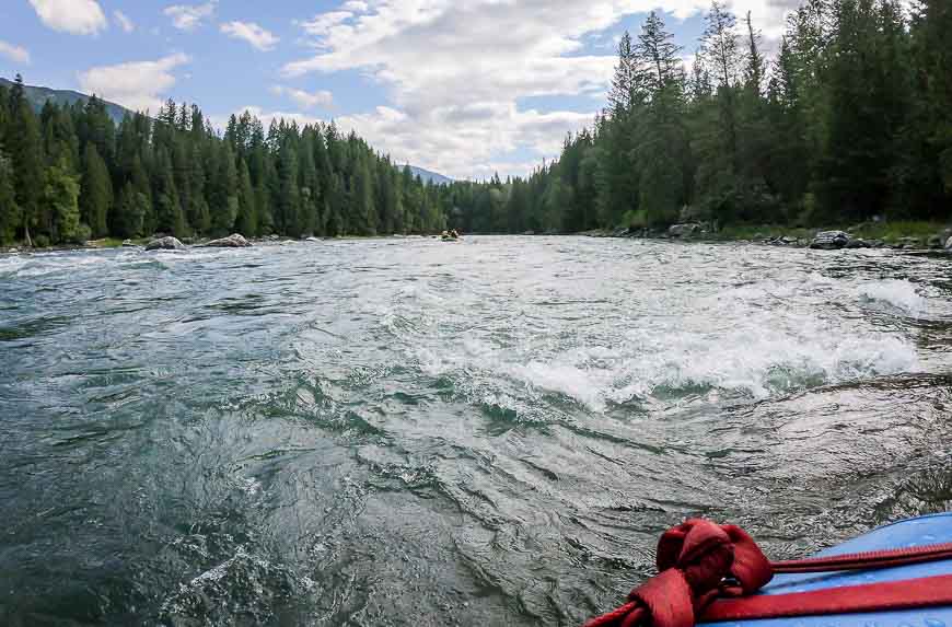 Rafting the Lower Slocan River